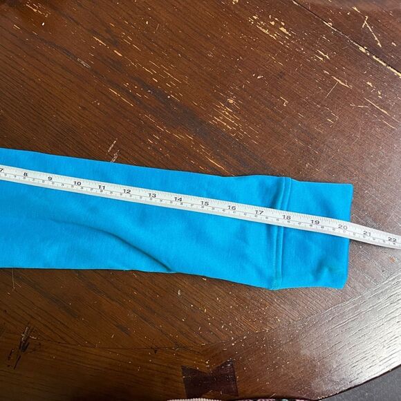 Under Armour UA Youth Big Girl Teal Fleece Hoodie Large - Picture 6 of 9